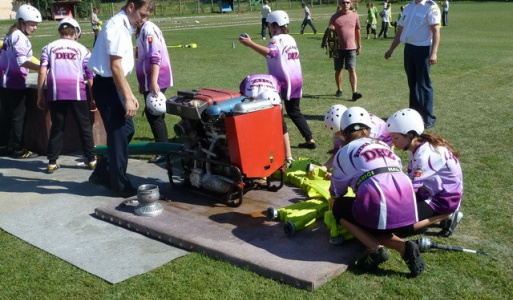 Medzinárodná detská hasičská súťaž v Miezgovciach - 2013 